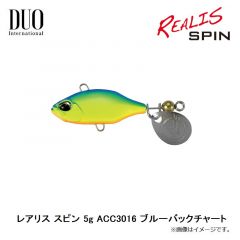 デュオ　レアリス スピン 5g ACC3016 ブルーバックチャート