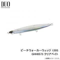 デュオ　ビーチウォーカーウェッジ 120S GHH0573 クリアベイト