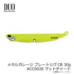 メタルガレージ プレートジグCB 20g ACC0016 マットピンク
