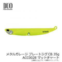 メタルガレージ プレートジグCB 20g ACC0016 マットピンク
