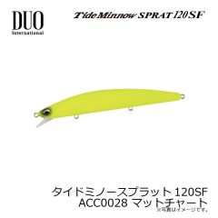 デュオ　タイドミノースプラット120SF ACC0001 パールレッドヘッド