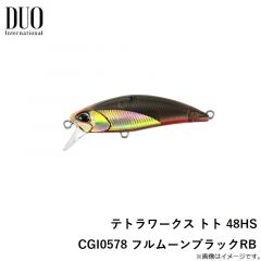 テトラワークス トト 48HS CGI0578 フルムーンブラックRB
