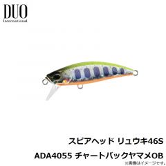 デュオ   スピアヘッド リュウキ46S ADA4055 チャートバックヤマメOB