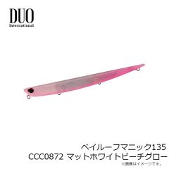 デュオ　ベイルーフマニック135 CCC0872 マットホワイトピーチグロー