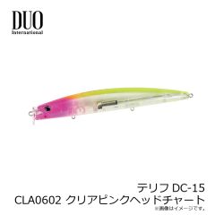 デュオ　テリフDC-15 CLA0602 クリアピンクヘッドチャート