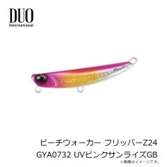 デュオ　ビーチウォーカー フリッパーZ24 GYA0732 UVピンクサンライズGB