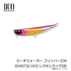 デュオ　ビーチウォーカー フリッパーZ36 GYA0732 UVピンクサンライズGB