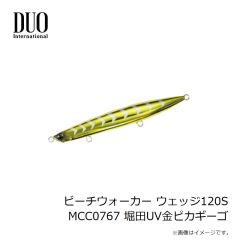 デュオ　ビーチウォーカー ウェッジ120S MCC0767 堀田UV金ピカギーゴ
