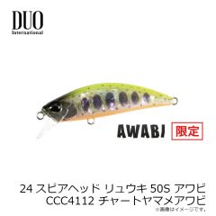 デュオ　24スピアヘッド リュウキ45S アワビ CCC4111 ピンクヤマメアワビ