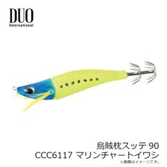 デュオ　烏賊枕スッテ90 CCC6114 赤黄
