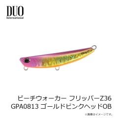 デュオ　ビーチウォーカー フリッパーZ36 GPA0813 ゴールドピンクヘッドOB