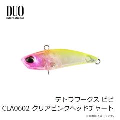 デュオ　テトラワークス ビビ CLA0602 クリアピンクヘッドチャート