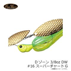 エバーグリーン　Dゾーン 3/8oz DW #16 スーパーチャートG