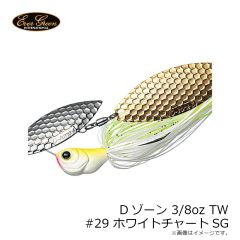 エバーグリーン　Dゾーン 3/8oz TW #29 ホワイトチャートSG
