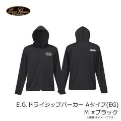 エバーグリーン　E.G.ドライジップパーカー Aタイプ(EG) M #ブラック