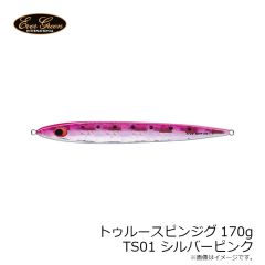 エバーグリーン　トゥルースピンジグ140g TS27 シルバー/ゴールド