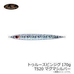 エバーグリーン　トゥルースピンジグ140g TS27 シルバー/ゴールド