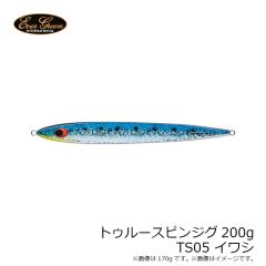 エバーグリーン　トゥルースピンジグ140g TS27 シルバー/ゴールド