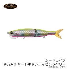 エバーグリーン    シードライブ #824 チャートキャンディピンクベリー