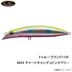 エバーグリーン　トゥルーラウンド 115F #824 チャートキャンディピンクベリー