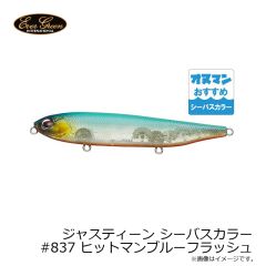 エバーグリーン    ジャスティーン シーバスカラー #837 ヒットマンブルーフラッシュ