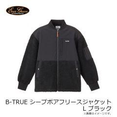エバーグリーン　B-TRUE シープボアフリースジャケット M ブラック