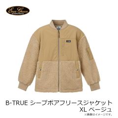 エバーグリーン　B-TRUE シープボアフリースジャケット M ブラック