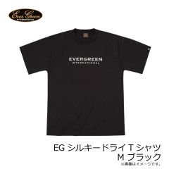 エバーグリーン EGシルキードライTシャツ M ブラック