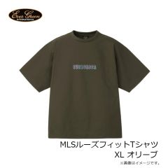 エバーグリーン　MLSルーズフィットTシャツ XL オリーブ