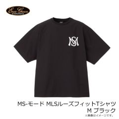エバーグリーン　MS-モード MLSルーズフィットTシャツ M ブラック