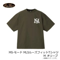エバーグリーン　MS-モード MLSルーズフィットTシャツ M オリーブ