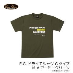 エバーグリーン　E.G.ドライTシャツ Gタイプ M #アーミーグリーン