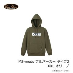 エバーグリーン　MS-modo プルパーカー タイプ2 S ブラック