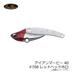 エバーグリーン　アイアンマービー40 #708 レッドヘッドホロ