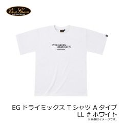 エバーグリーン　EGドライミックス Tシャツ Aタイプ LL #ホワイト