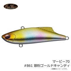 エバーグリーン　マービー70 #861 銀粉ゴールドキャンディ