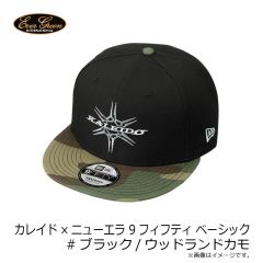 エバーグリーン　カレイド×ニューエラ 9フィフティ ベーシック #ブラック
