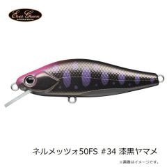 エバーグリーン　ネルメッツォ50FS #34 漆黒ヤマメ