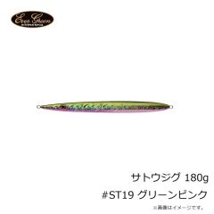 エバーグリーン　サトウジグ 180g #ST19 グリーンピンク