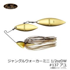 エバーグリーン　ジャングルウォーカーミニ 3/8ozDW #102 ブラック・ブルー