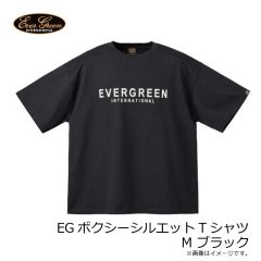 エバーグリーン　EGボクシーシルエットTシャツ M ブラック