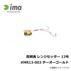 アムズデザイン　真鯛魂 レンジセッター 13号 #MR13-003 テーオーゴールド