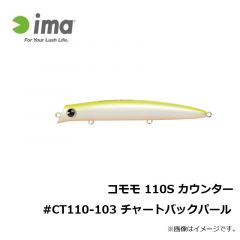 コモモ 110S カウンター #CT110-101 レッドヘッド
