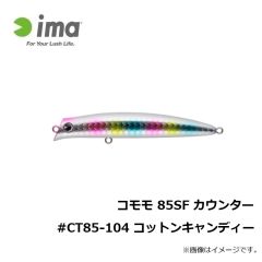 コモモ 85SF カウンター #CT85-101 レッドヘッド
