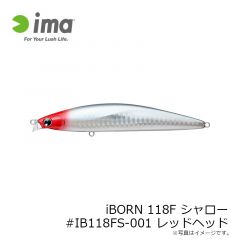 アムズデザイン   iBORN118Fシャロー #IB118FS-001 レッドヘッド