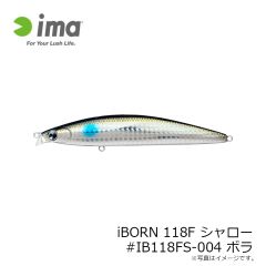 iBORN118Fシャロー #IB118FS-002 チャートバックパール
