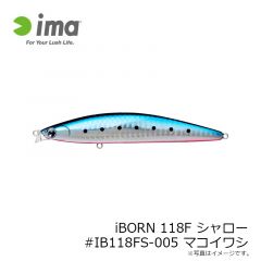 iBORN118Fシャロー #IB118FS-002 チャートバックパール
