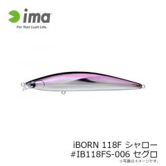 iBORN118Fシャロー #IB118FS-002 チャートバックパール
