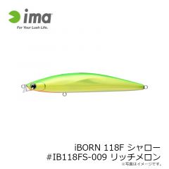iBORN118Fシャロー #IB118FS-002 チャートバックパール
