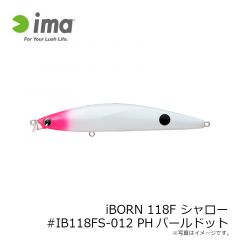 iBORN118Fシャロー #IB118FS-002 チャートバックパール
